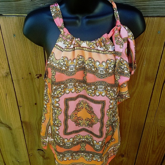 Cache Tops - Cache Halter Top Small Paisley